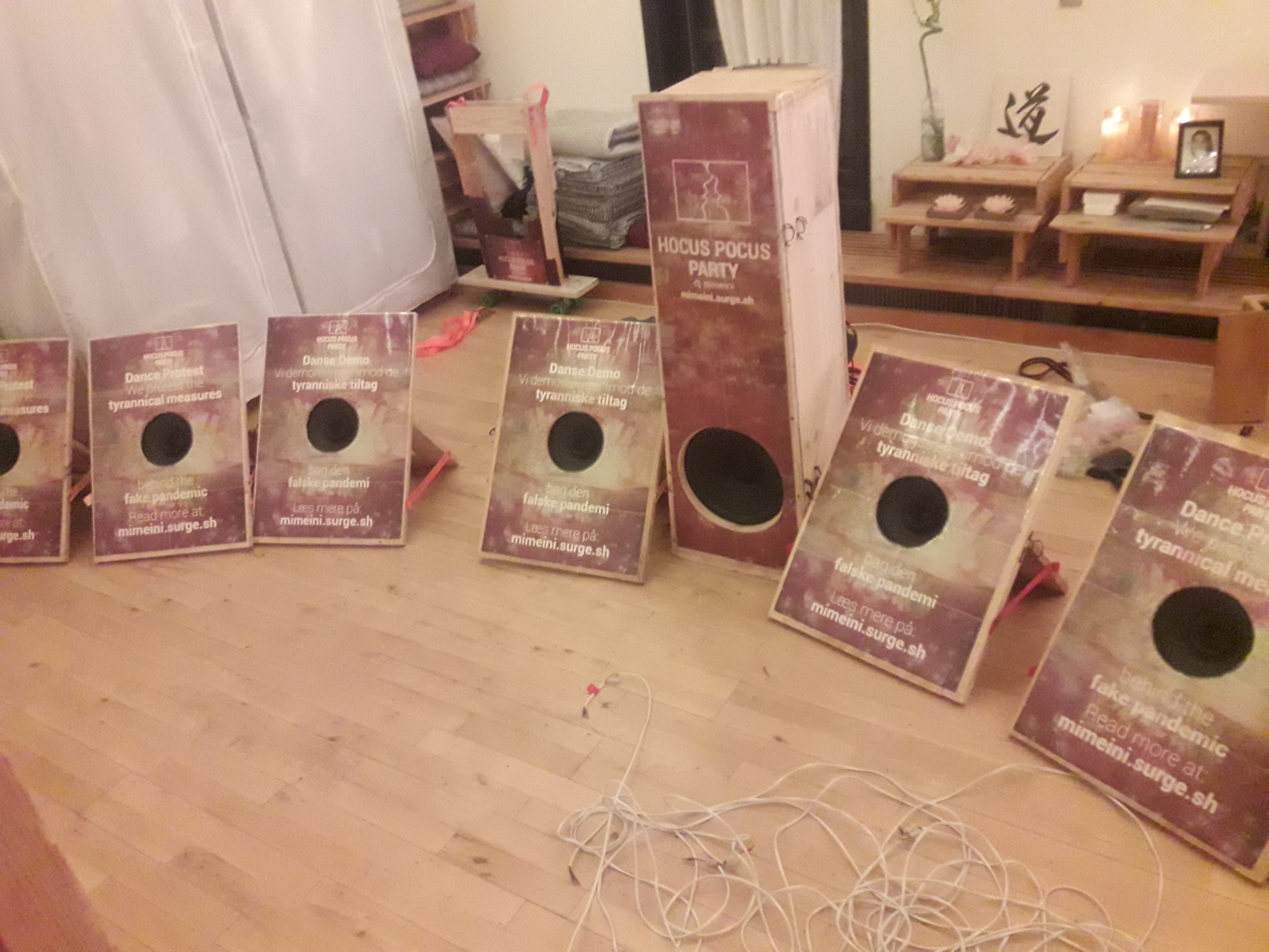 The lineup of the 9 hocus Pocus Party speakerss